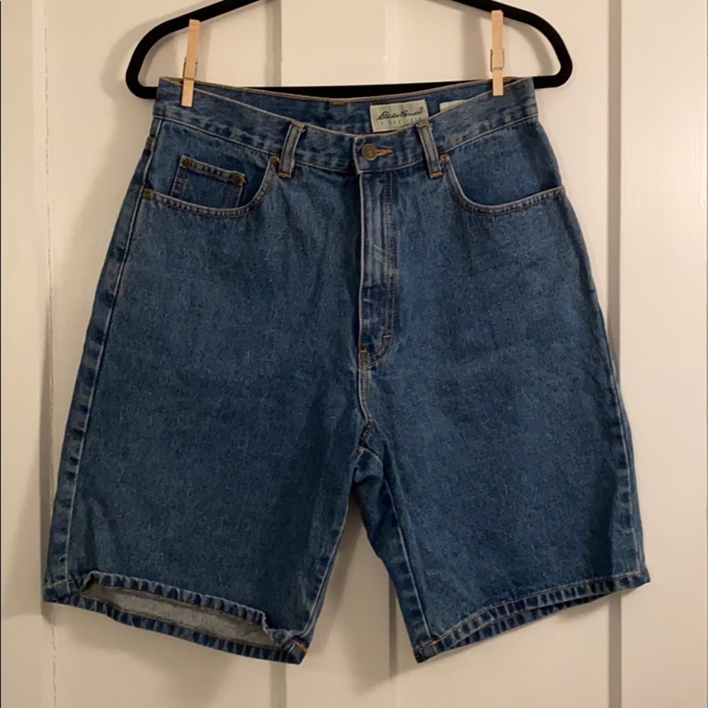 Eddie Bauer “Loose Fit” jean shorts